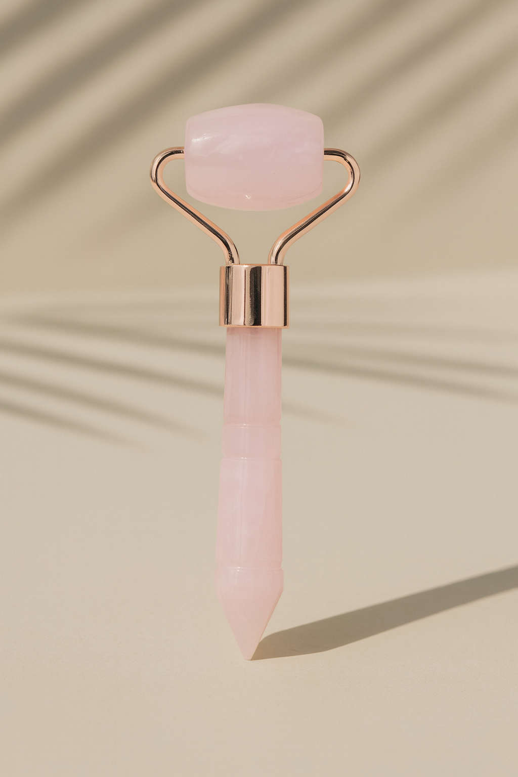Rose Quartz Mini Facial Roller