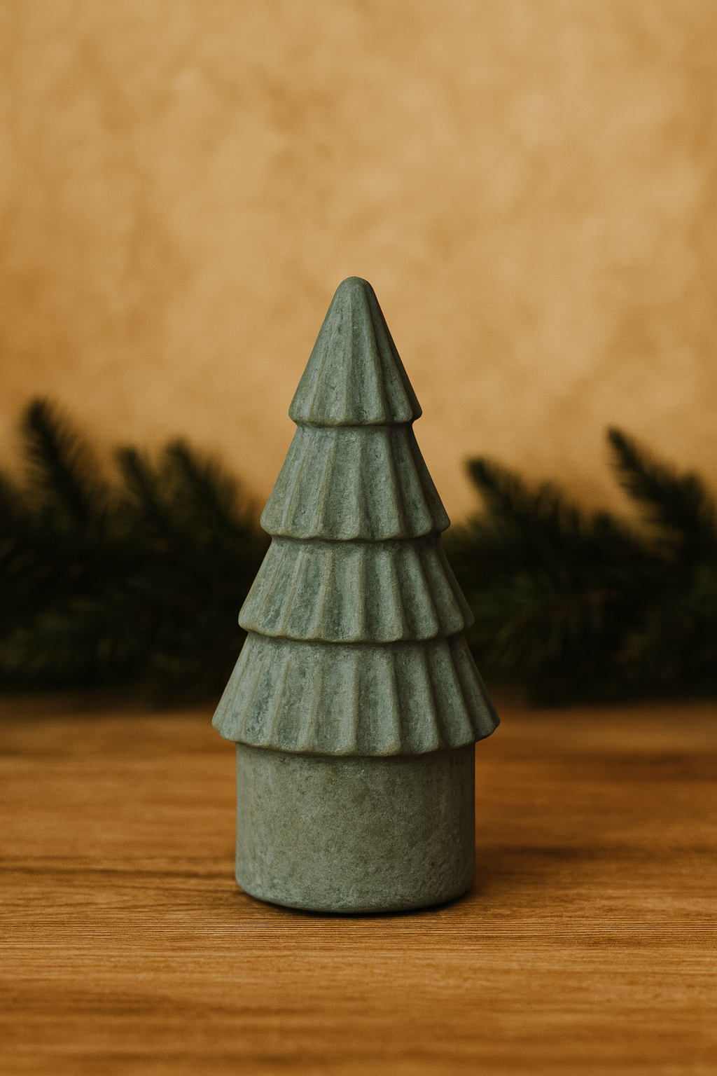 Scandinavian Tiered Stoneware Tree