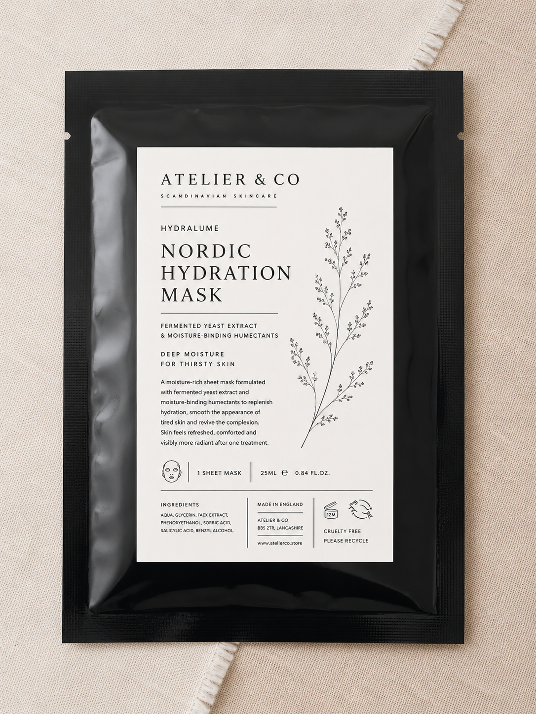 HydraLume Nordic Hydration Sheet Mask