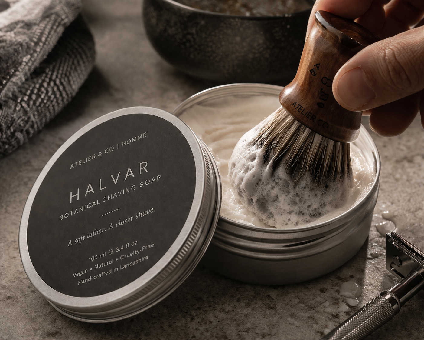 Halvar | Botanical Shaving Soap