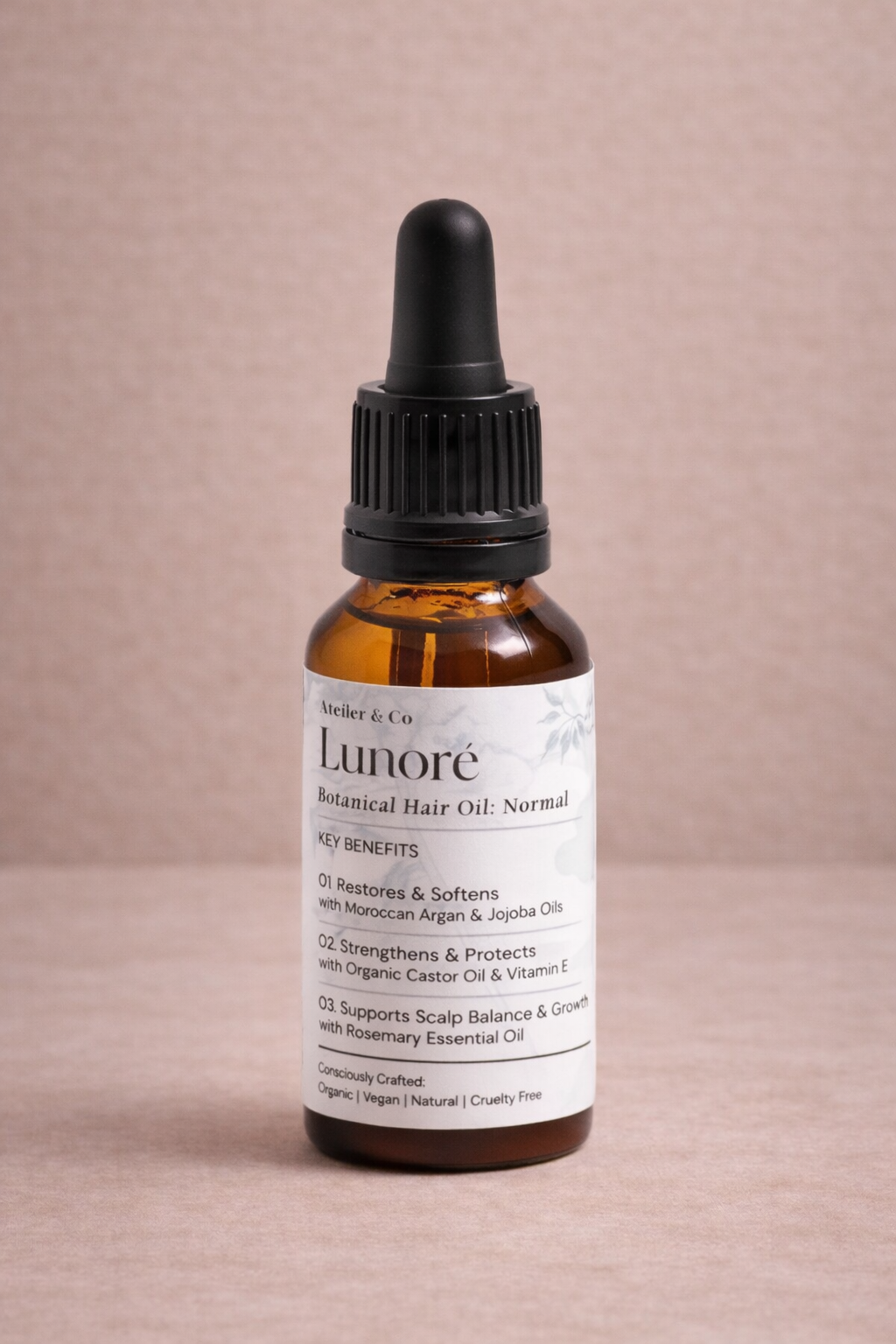 Lunoré | Ritual Hair Oil for Shine, Strength & Renewal