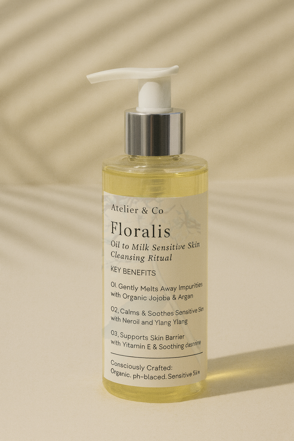 Floralis | Oil to Milk Cleanser for Sensitive Skin