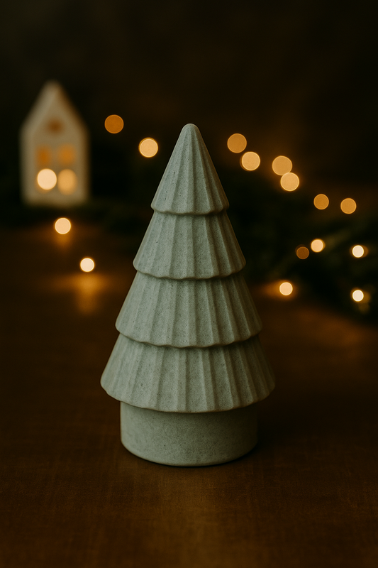 Scandinavian Tiered Stoneware Tree