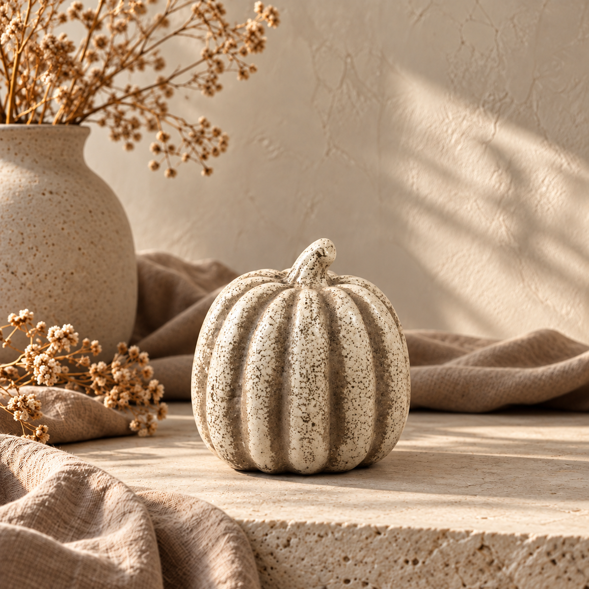 Ceramic Pumpkin Duo | Atelier Autumn Edit