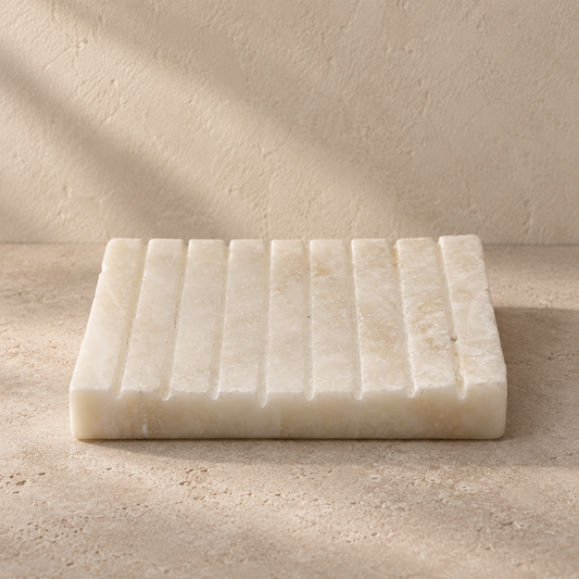 White Onyx Ritual Soap Dish