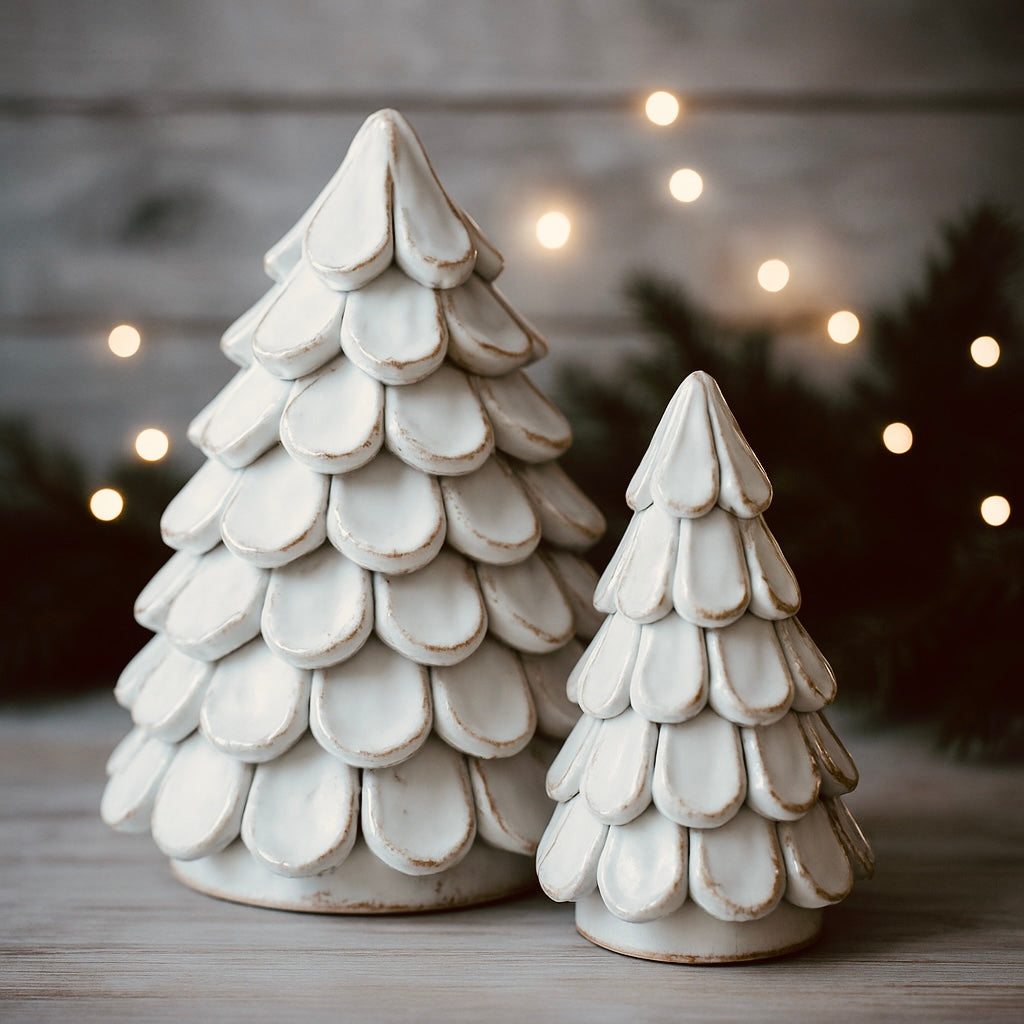 Atelier Winter Forest | Ceramic Tree Duo
