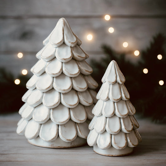 Atelier Winter Forest | Ceramic Tree Duo