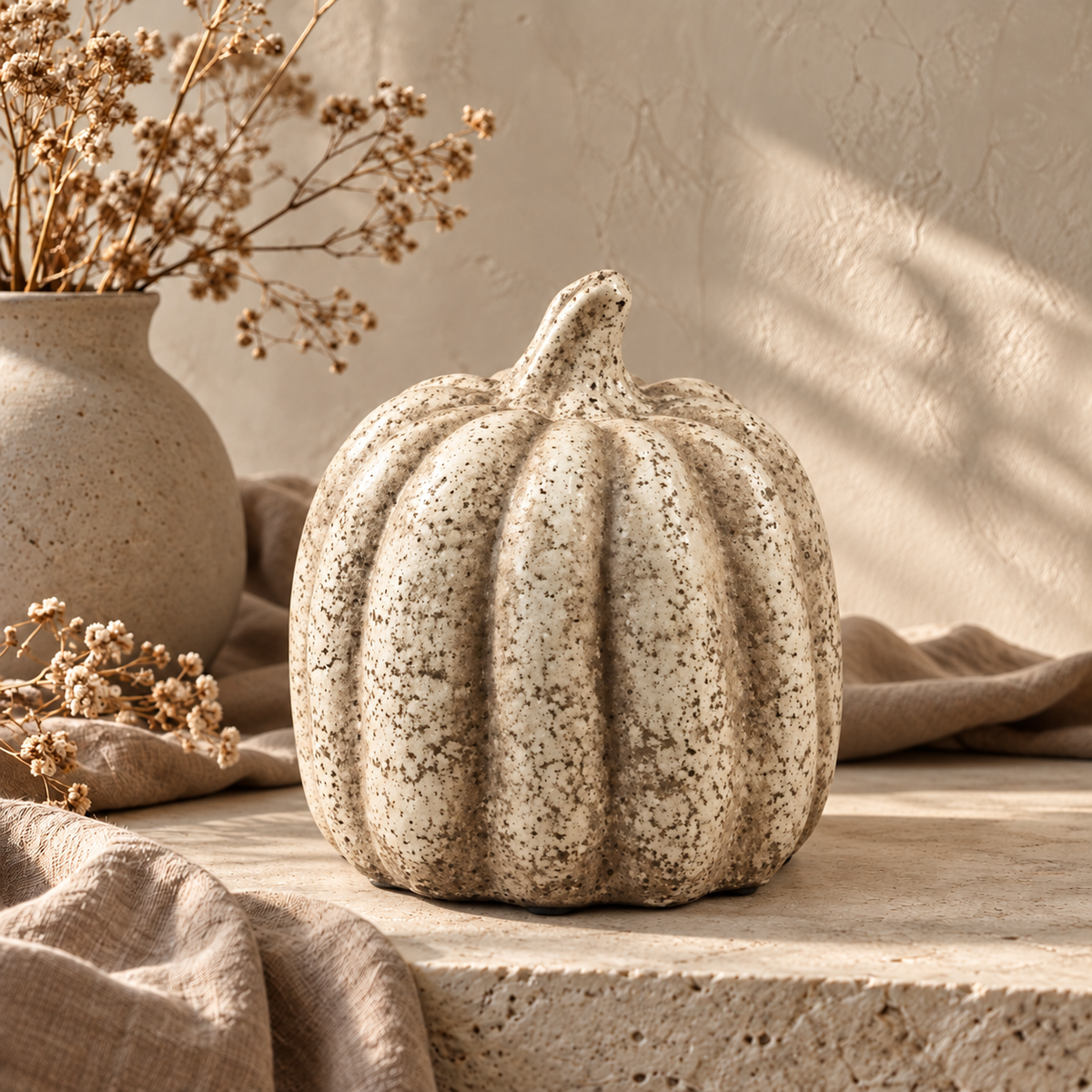 Ceramic Pumpkin Duo | Atelier Autumn Edit