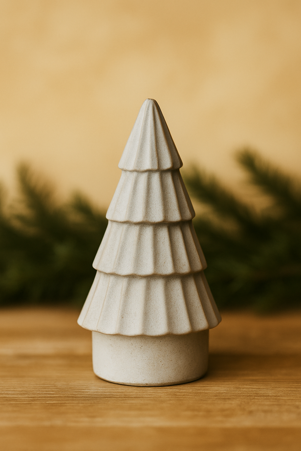 Scandinavian Tiered Stoneware Tree