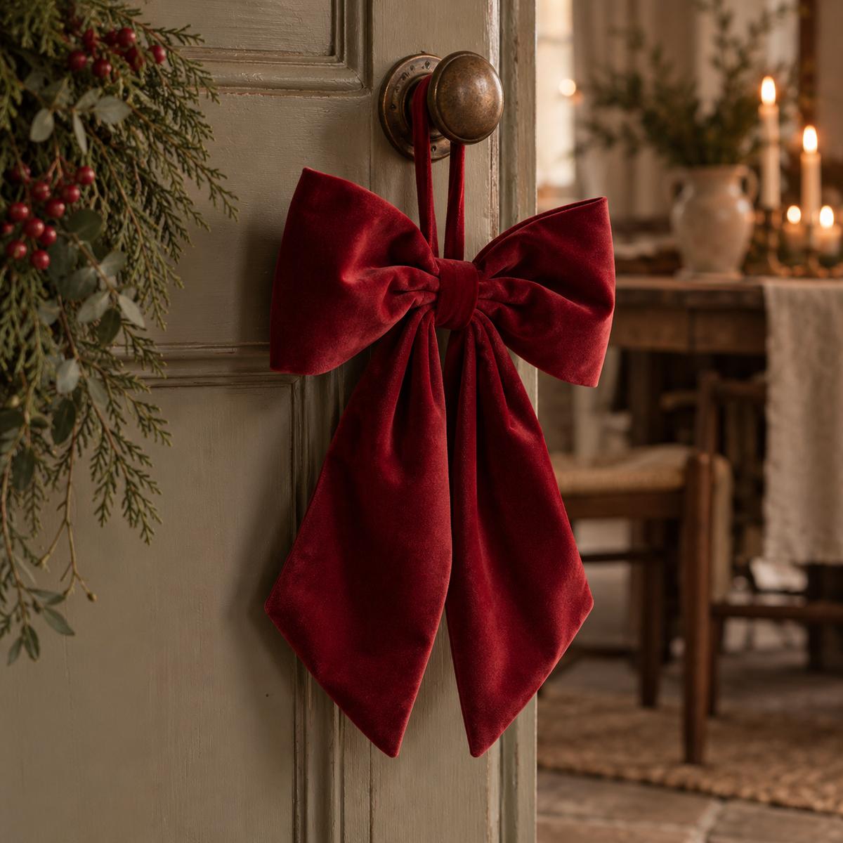Vinter | Forest Velvet Bow