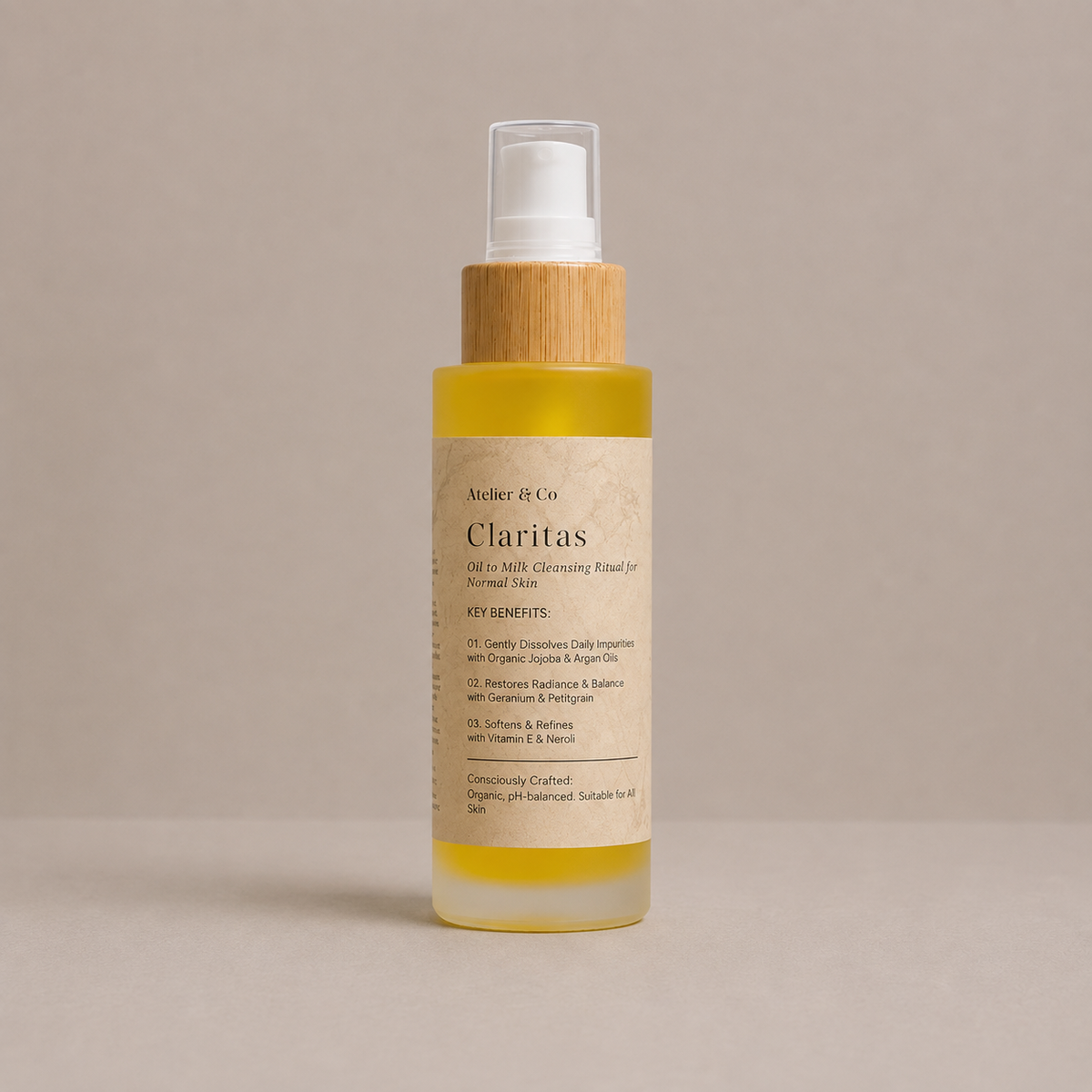 Claritas | Oil to Milk Cleanser for Normal Skin