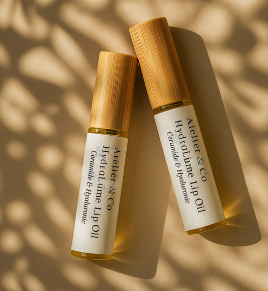 HydraLume | Organic Lip Oil – Ceramide & Hyaluronic Plumping Oil