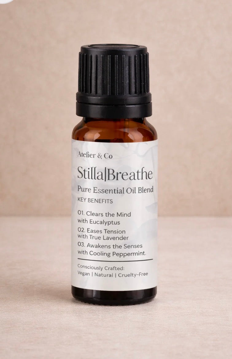 Stilla | Sanctuary Ritual – Ceramic Burner & Essential Oil Collection